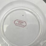 Assiette creuse Lerida Sarreguemines décor rose – Image 6