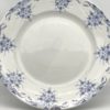 Plat rond Terre de Fer décor bleu diamètre 31 cm – Image 2