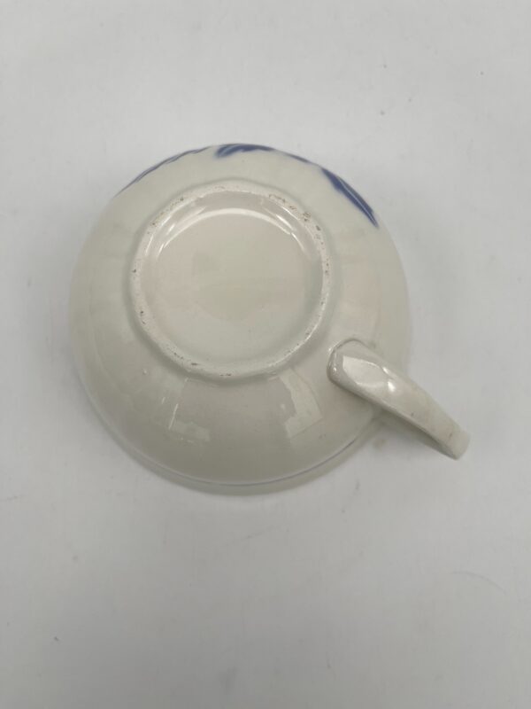 Grande tasse à déjeuner Moulin des Loups décor fleur bleue – Image 3