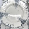 Assiette creuse Lys Clairefontaine Terre de Fer décor gris – Image 7