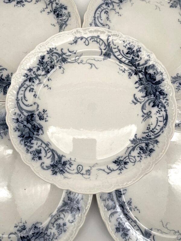 Assiette plate Fausta Villeroy et Boch décor bleu – Image 6