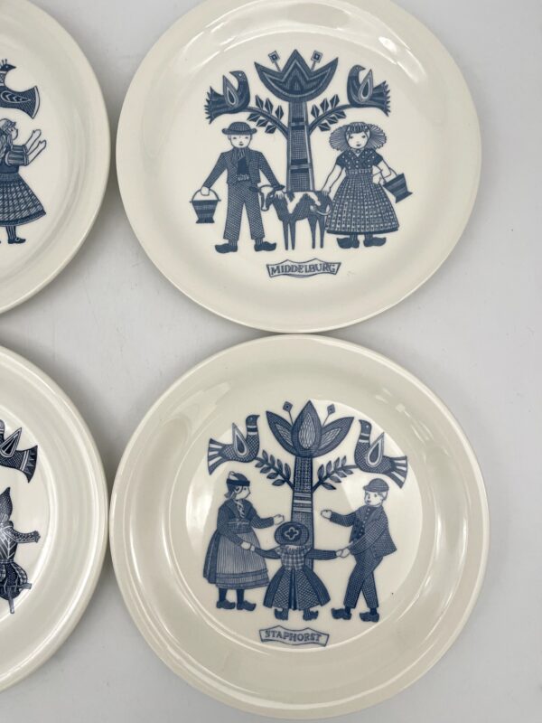 Assiette à dessert Royal Sphynx Villes en Hollande – Image 6