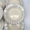 Assiette creuse Josiane Lunéville décor pois bleu – Image 5