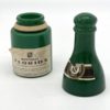 Petite bouteille de Champagne Moutarde Florida Magenta Epernay en opaline – Image 3
