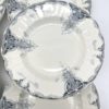 Assiette creuse Lys Clairefontaine Terre de Fer décor gris – Image 6