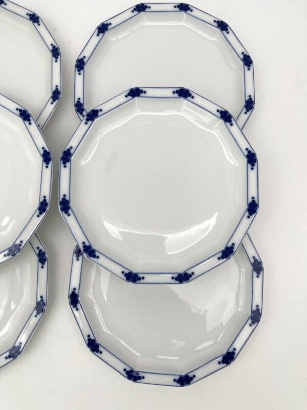 Assiette à dessert Corinth by Rosenthal Studio Linie décor bleu – Image 4
