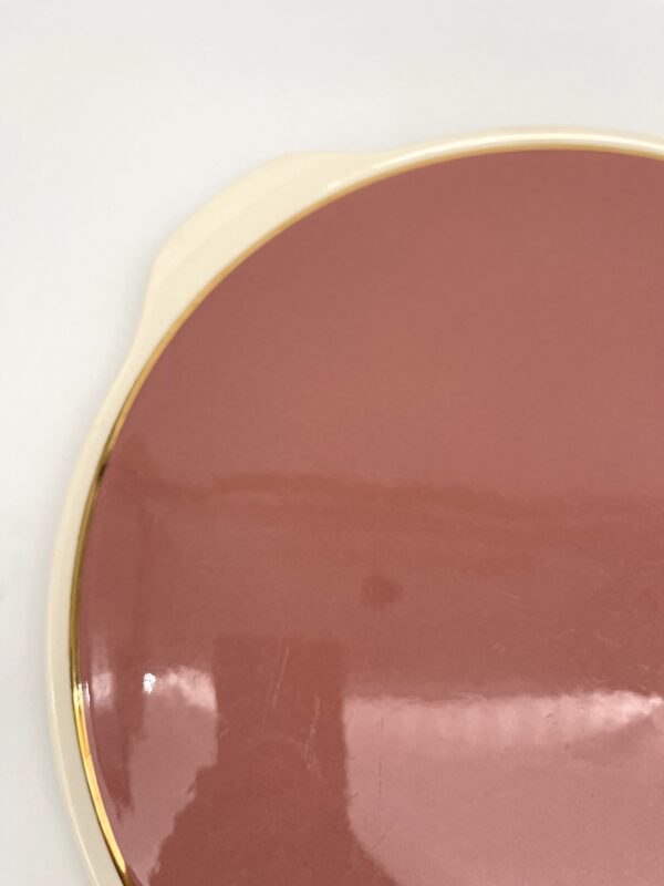 Plat à tarte Villeroy et Boch rose – Image 3