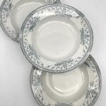 Assiette creuse Terre de Fer décor gris vert – Image 3