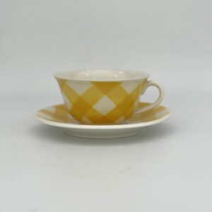 Grande tasse à déjeuner Ecossais jaune Digoin