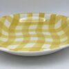Plat creux Croisette Salins décor écossais jaune – Image 3
