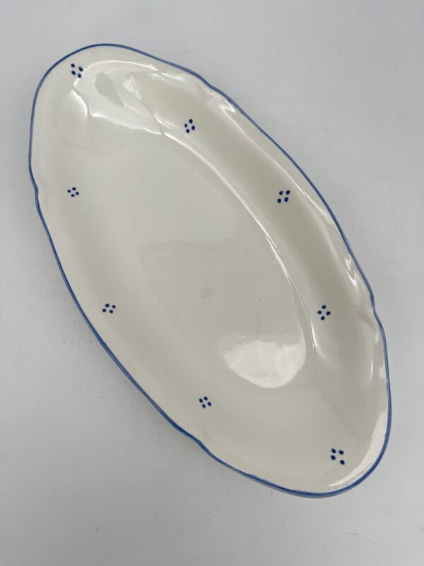 Ravier Gien décor pois bleu – Image 3