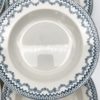 Assiette creuse Arras Sarreguemines décor bleu gris – Image 6
