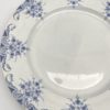 Plat rond Terre de Fer décor bleu diamètre 31 cm – Image 4