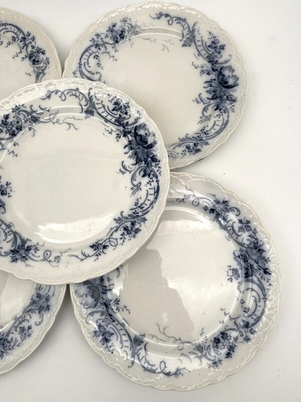 Assiette plate Fausta Villeroy et Boch décor bleu – Image 5