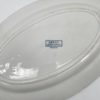 Plat ovale Arras Sarreguemines décor bleu gris – Image 5
