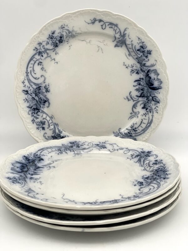 Assiette plate Fausta Villeroy et Boch décor bleu – Image 2