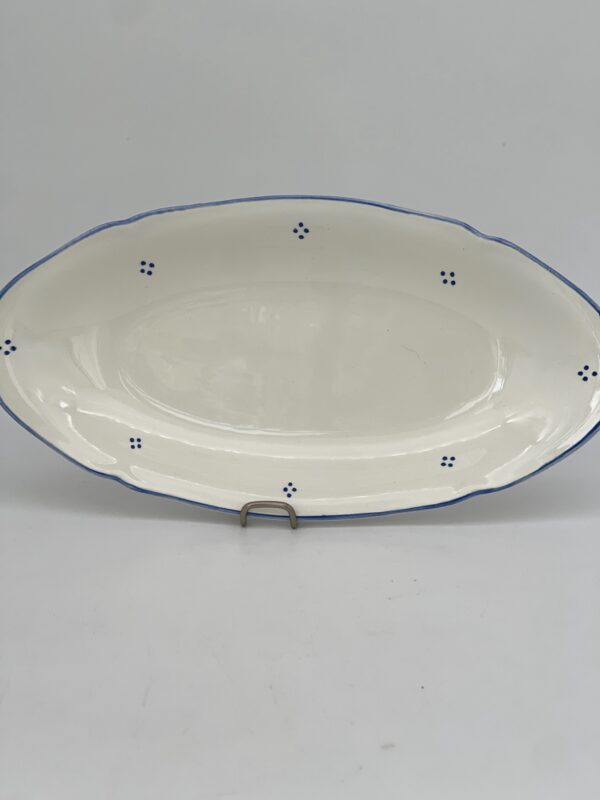 Ravier Gien décor pois bleu – Image 2