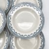 Assiette creuse Arras Sarreguemines décor bleu gris – Image 5