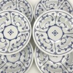 Assiette creuse en porcelaine Kahla Germany décor Copenhague – Image 3
