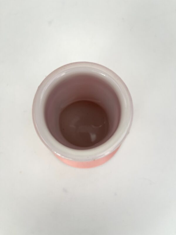 Porte paille Fruité en opaline rose – Image 4