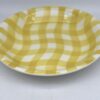 Plat creux Croisette Salins décor écossais jaune – Image 2