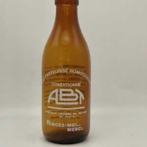 Bouteille delait ABT Centrale Laitière de Belfort