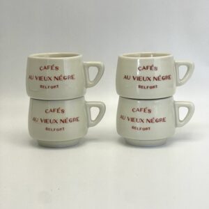 Tasse à café bistrot Pillivuyt Au vieux Négre Belfort