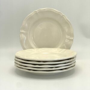 Petite assiette à dessert Sarreguemines beige