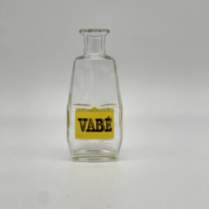 Mini carafe de bistrot Vabé décor jaune