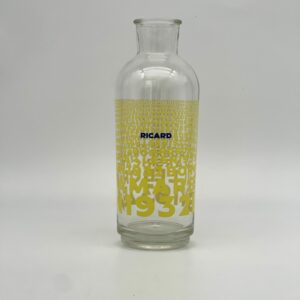 Carafe Ricard Born à Marseille en 1932 décor jaune