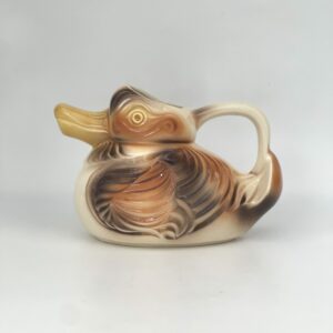 Canard pichet en barbotine Sarreguemines