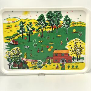 Plateau en mélamine Coraline Potasses d'Alsace décor campagne