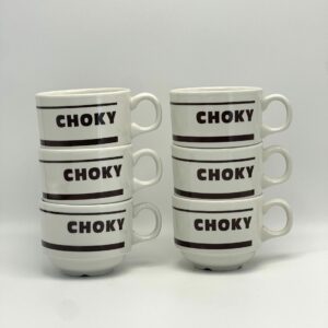 Tasse Choky en faience Churchill England