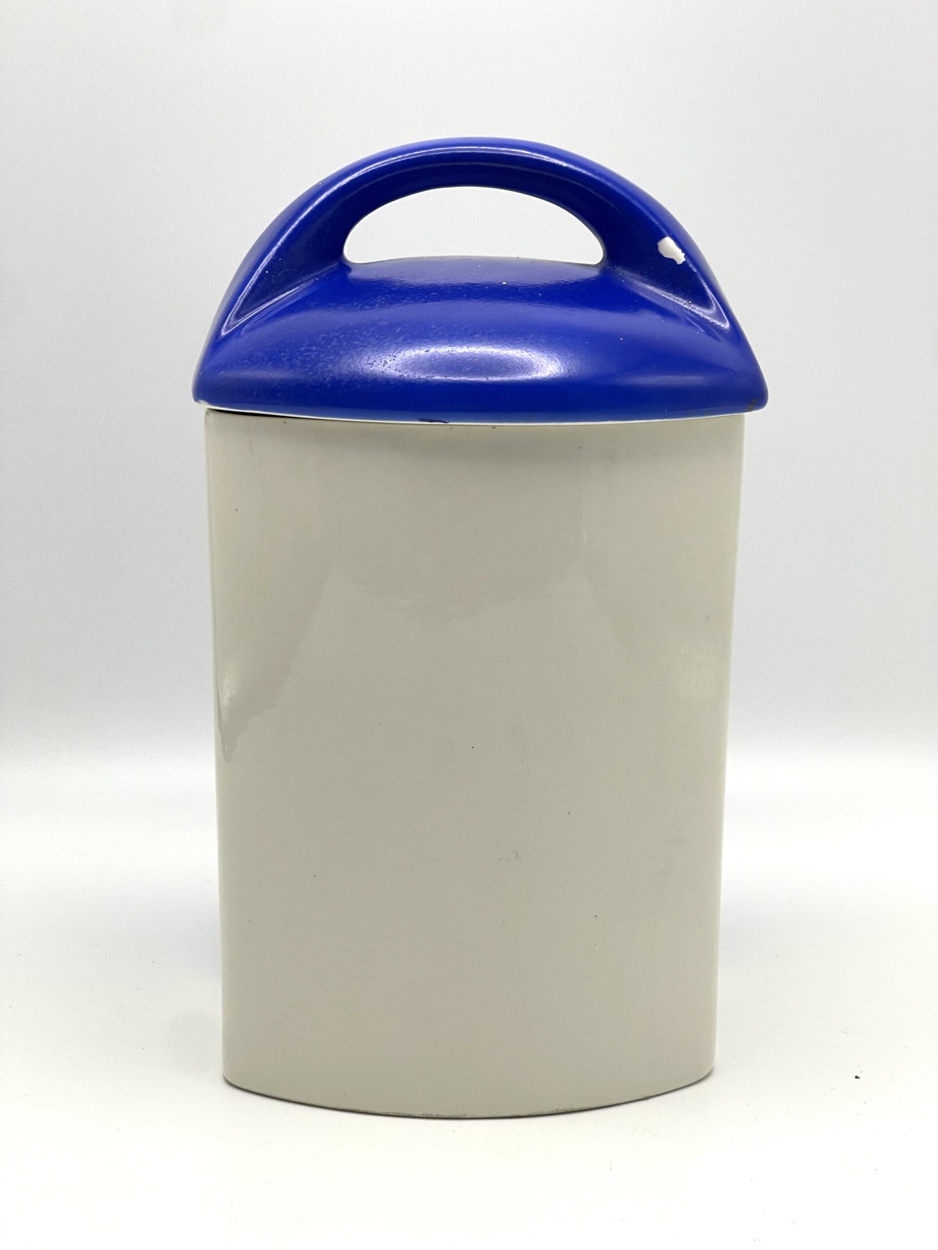 Pot à Chicorée Gerda Ditmar Urbach décor damier bleu – Image 3