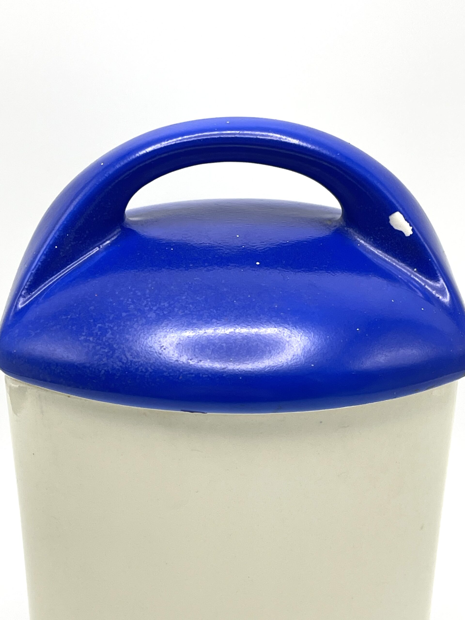 Pot à Chicorée Gerda Ditmar Urbach décor damier bleu – Image 4