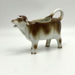 Pot à lait vache décor marron